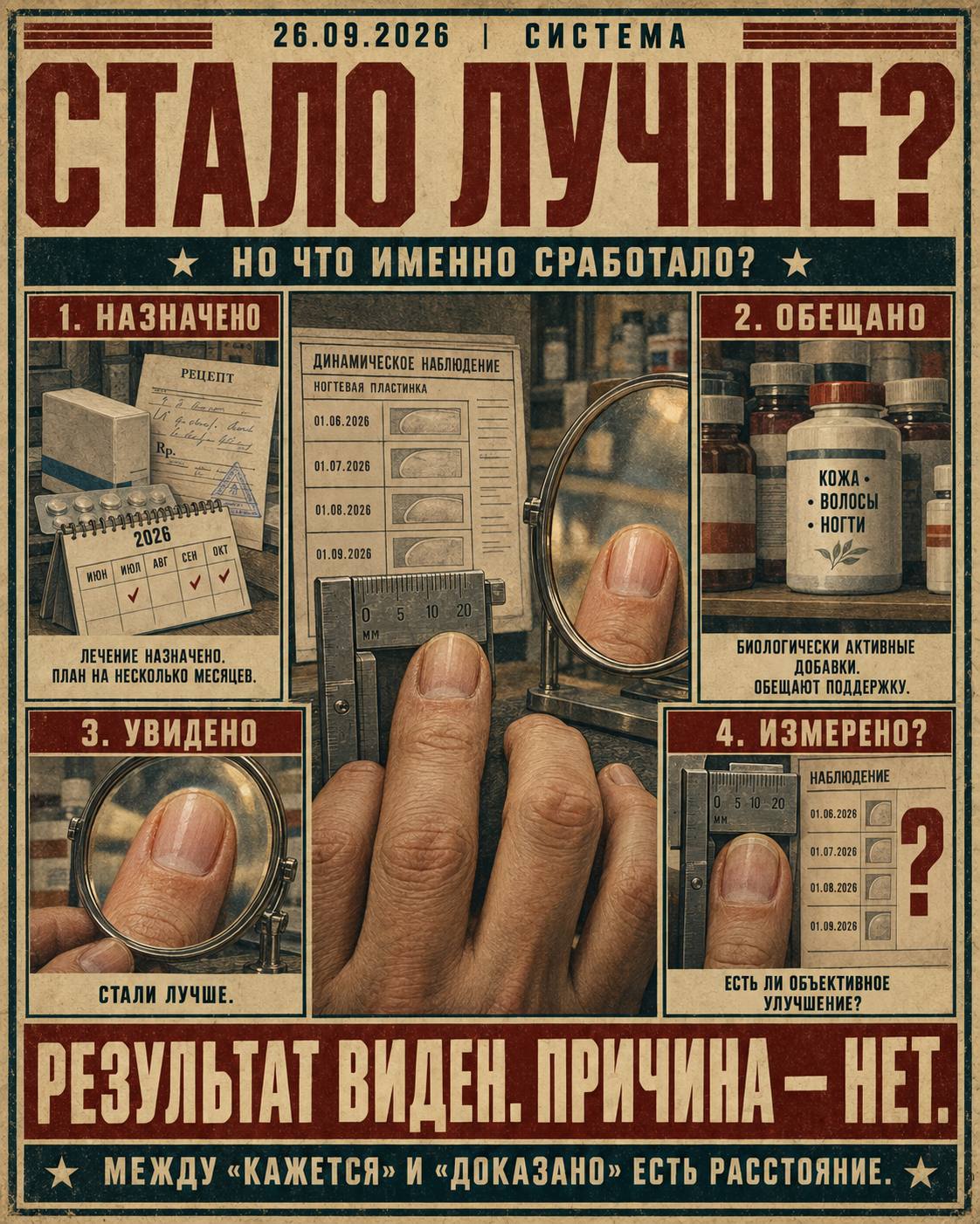 Система │ БАД помогает быстрее. По крайней мере, так кажется
